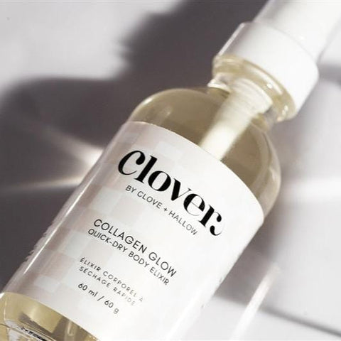 Collagen Glow Collection: Set of 4 Perfumed Quick-Dry Body + Hair Elixirs -