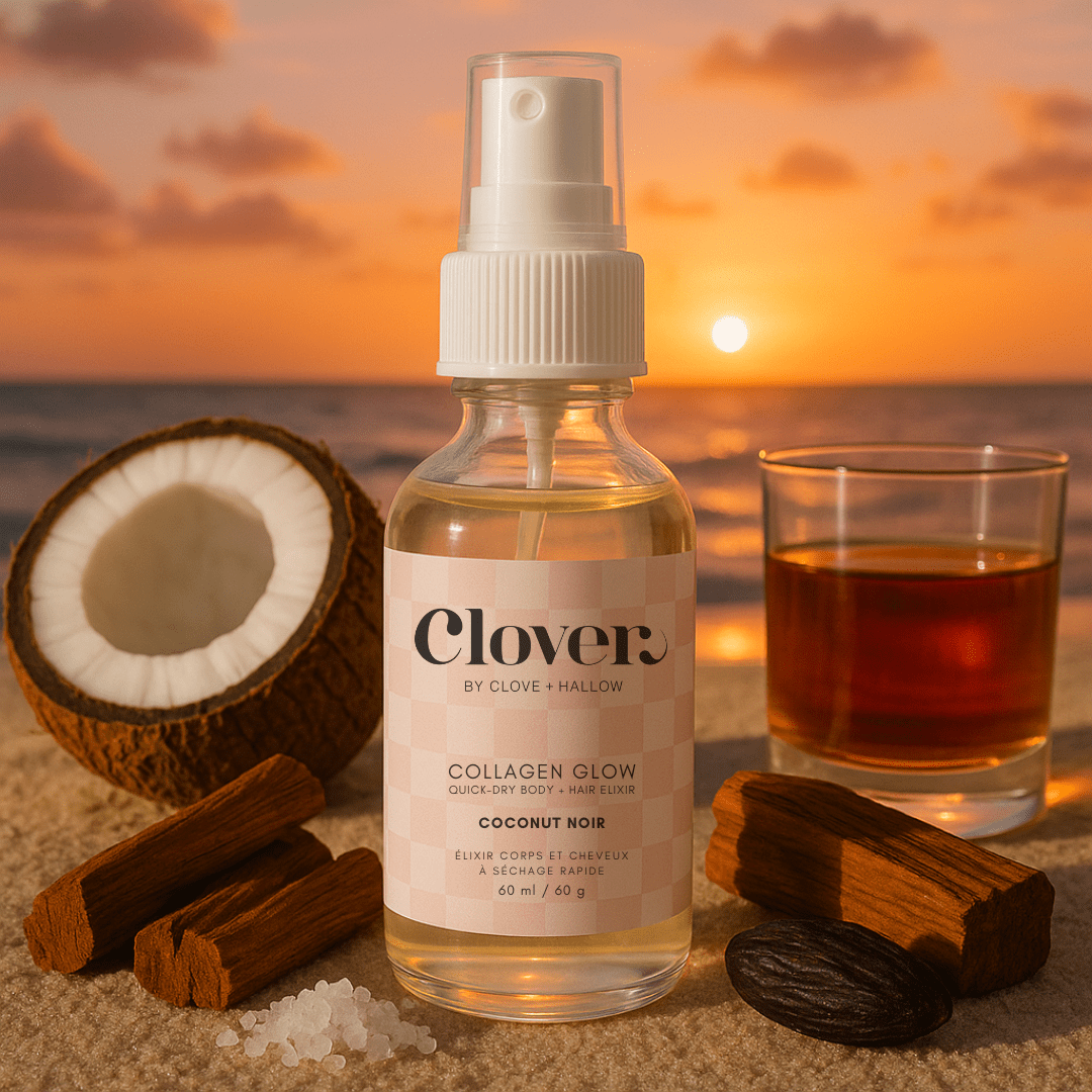 Collagen Glow Quick-Dry Body + Hair Elixir in - Skincare photo