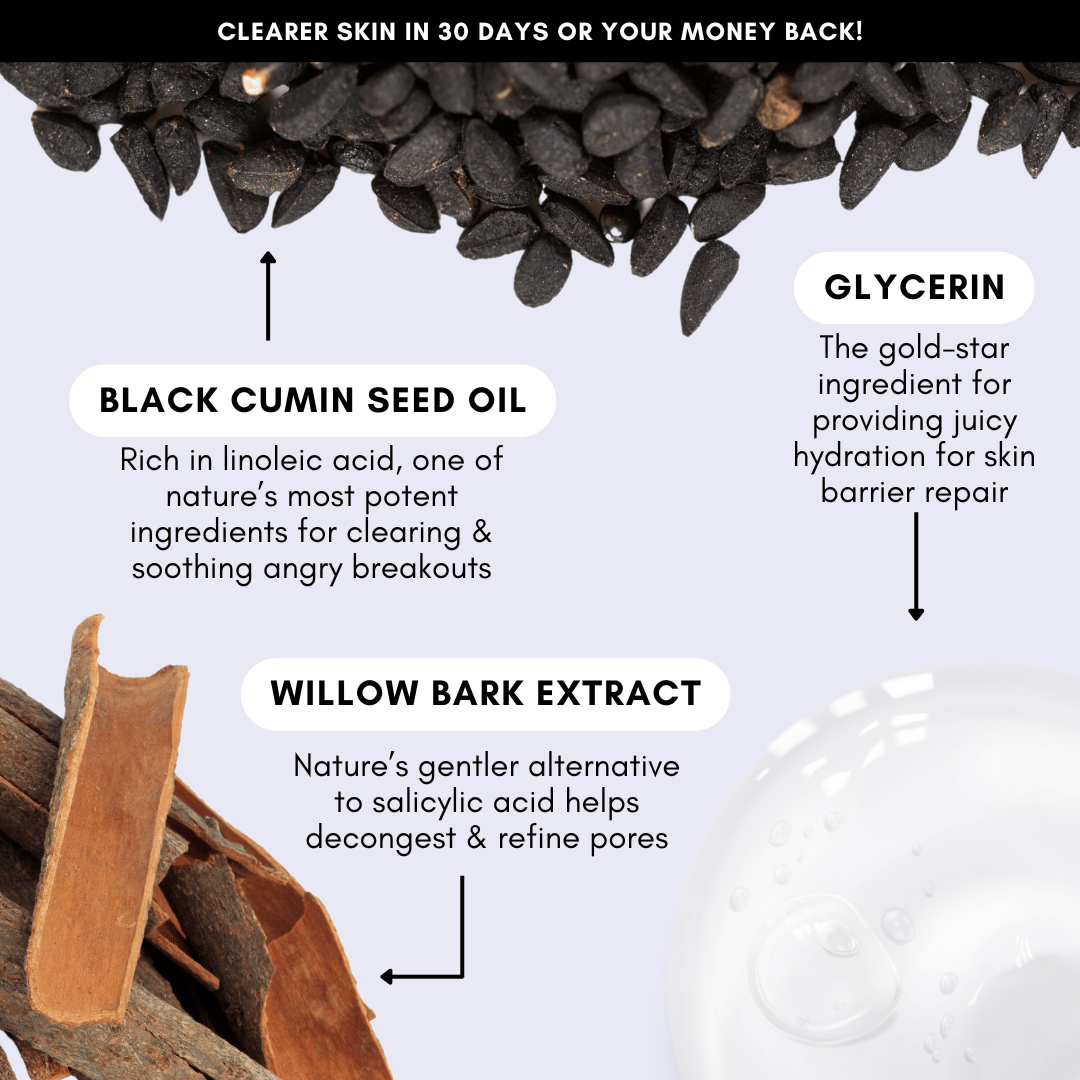 The Clear + Calm Skin Set | Acne + Skin Barrier Support Essentials -