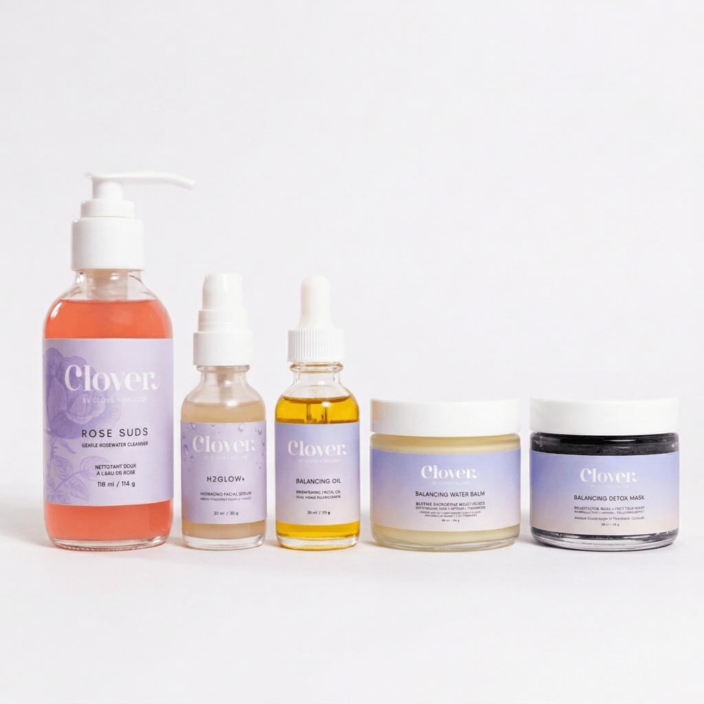 The Clear + Calm Skin Set | Acne + Skin Barrier Support Essentials -