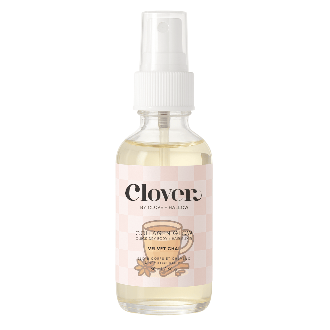 Collagen Glow Quick-Dry Body + Hair Elixir in - Skincare photo