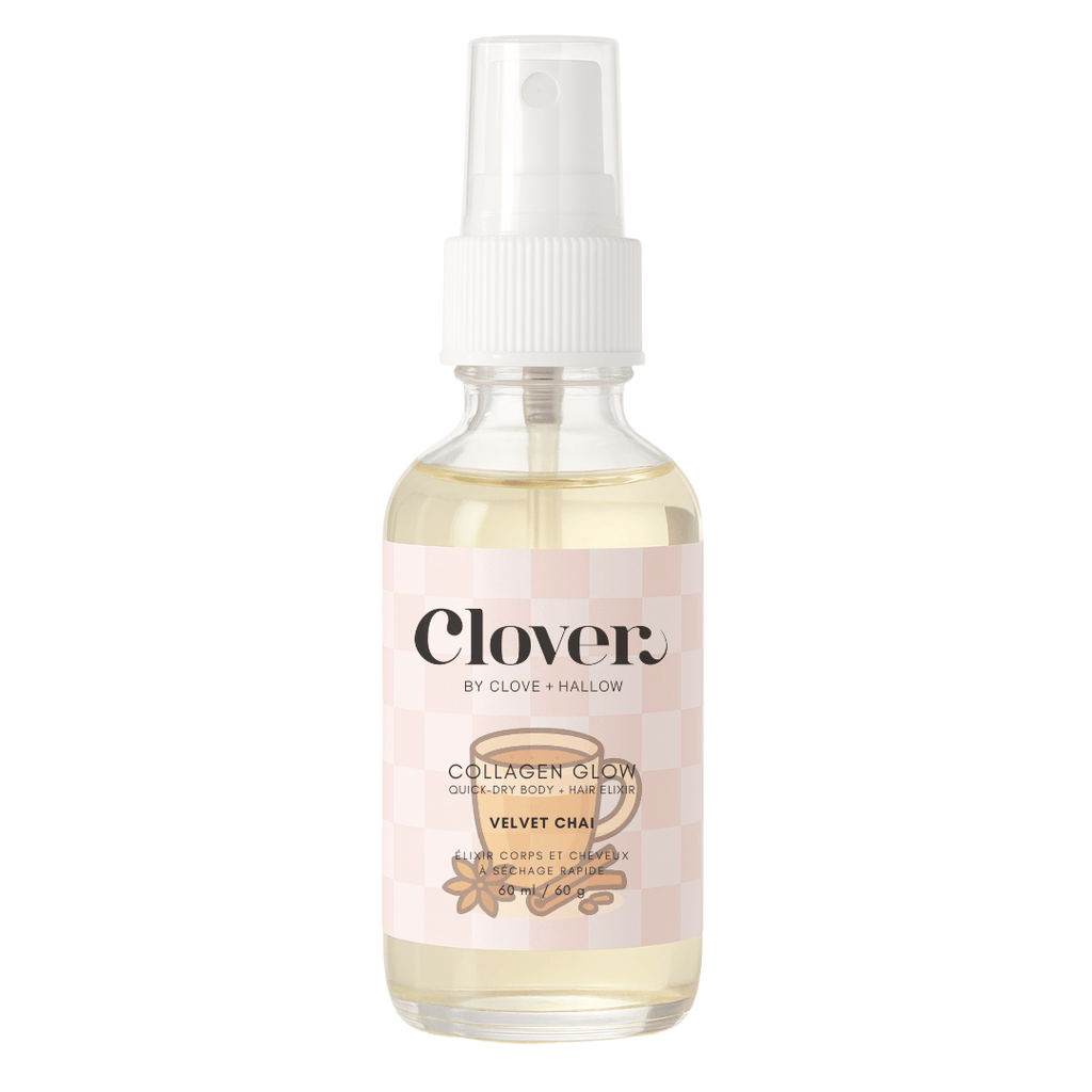 Collagen Glow Quick-Dry Body + Hair Elixir in - Skincare photo