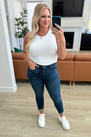 Cora High Rise Control Top Skinny Jeans - SwagglyLife Home & Fashion