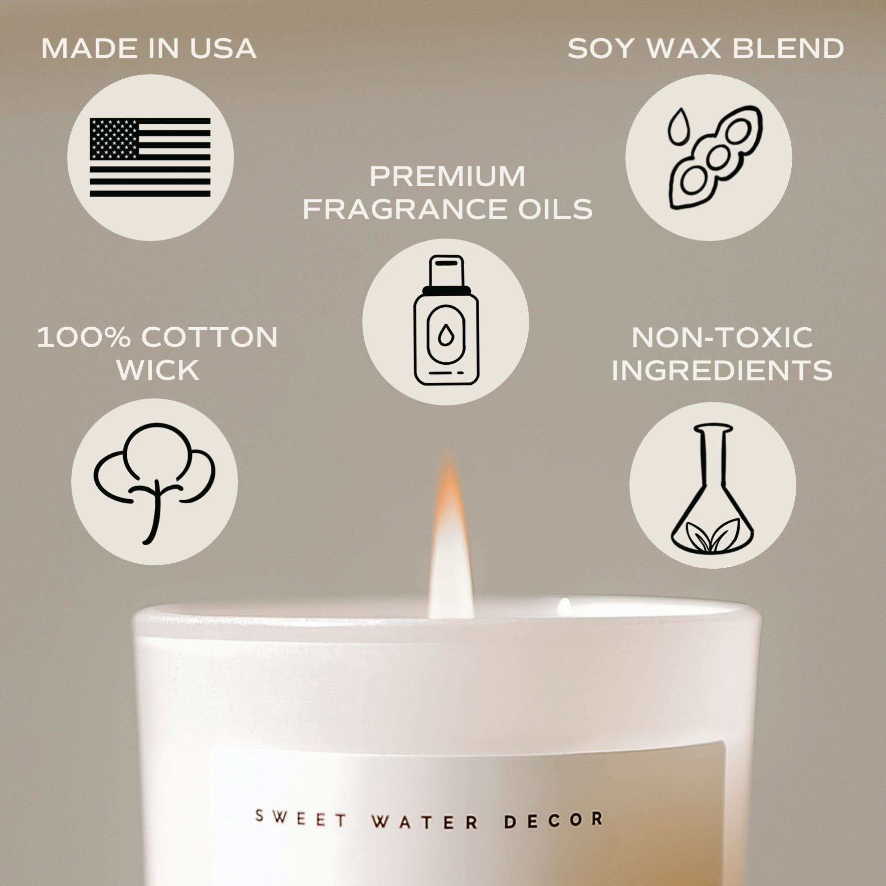 Cozy Season Soy Candle - White Jar - 11 oz - SwagglyLife Home & Fashion