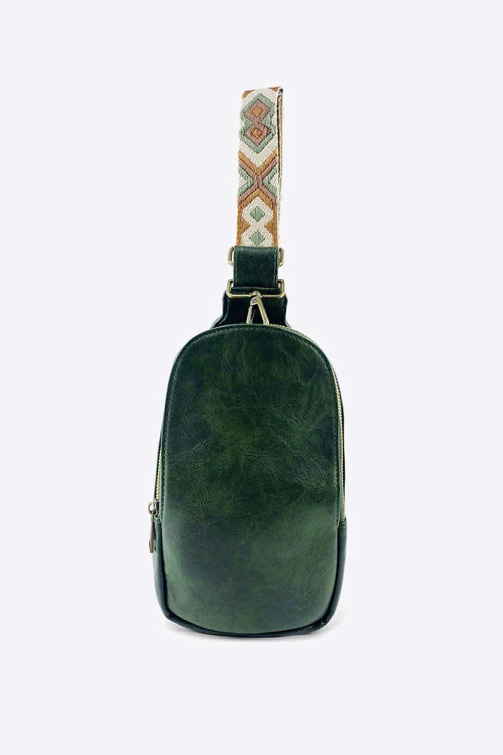 Crossbody Faux Leather Bag - SwagglyLife Home & Fashion