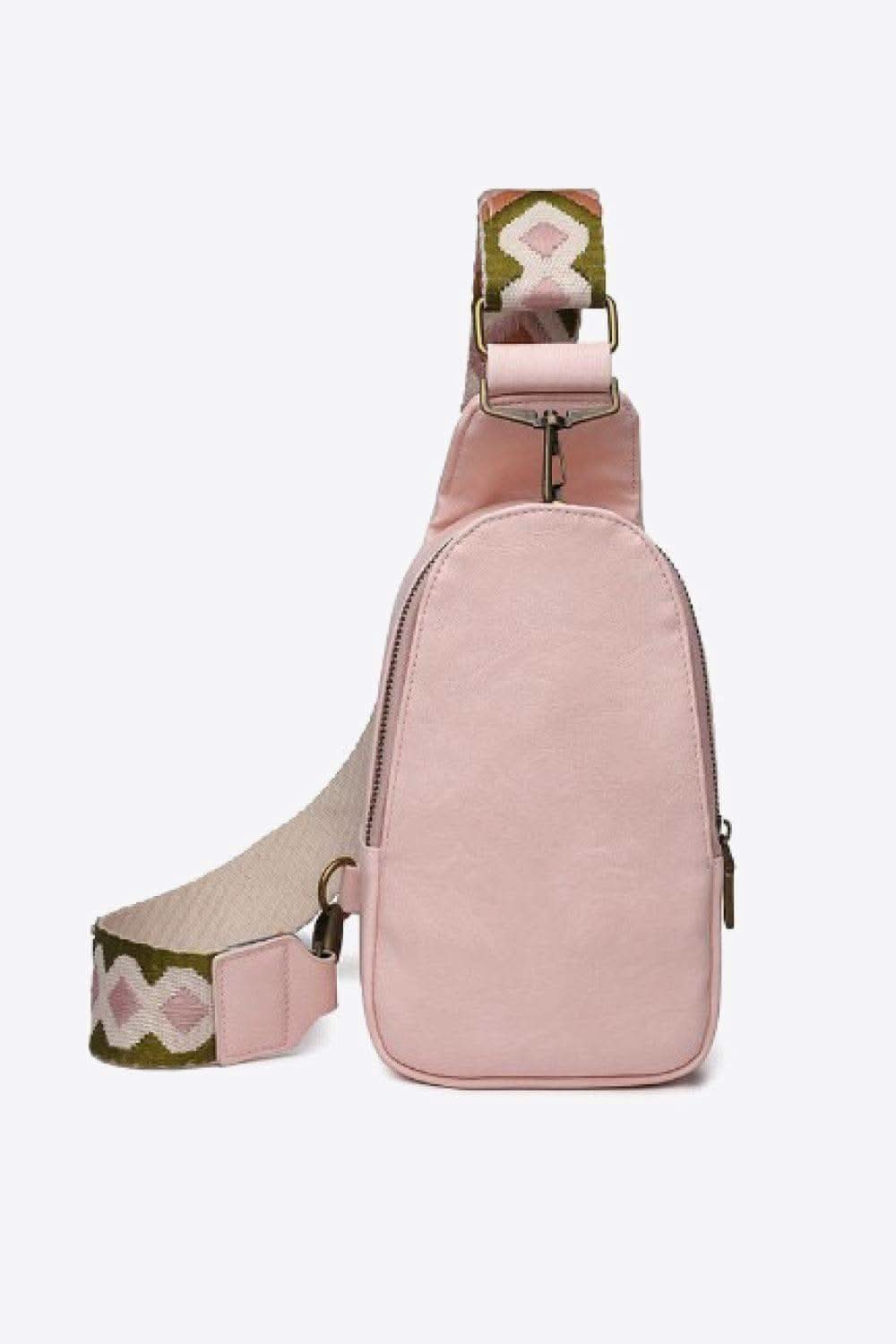 Crossbody Faux Leather Bag - SwagglyLife Home & Fashion