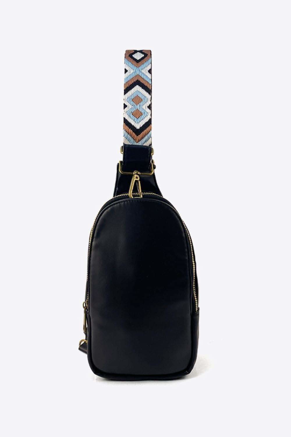 Crossbody Faux Leather Bag - SwagglyLife Home & Fashion