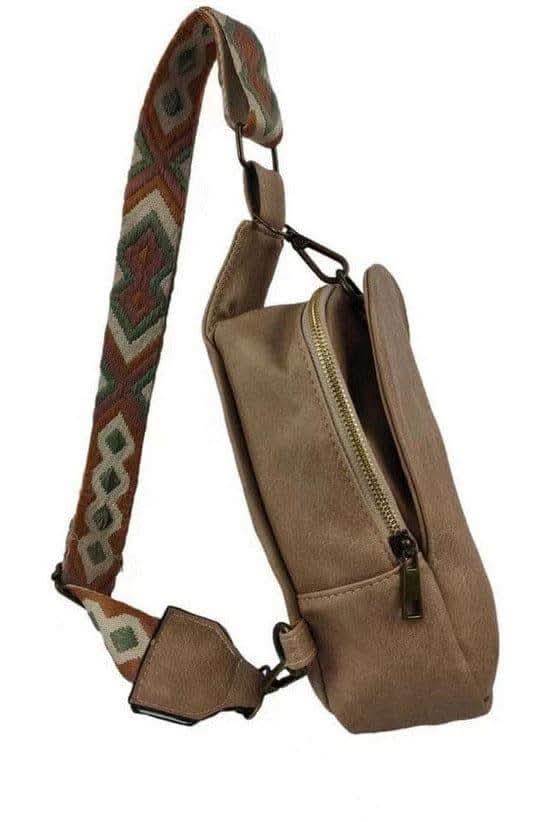 Crossbody Faux Leather Bag - SwagglyLife Home & Fashion