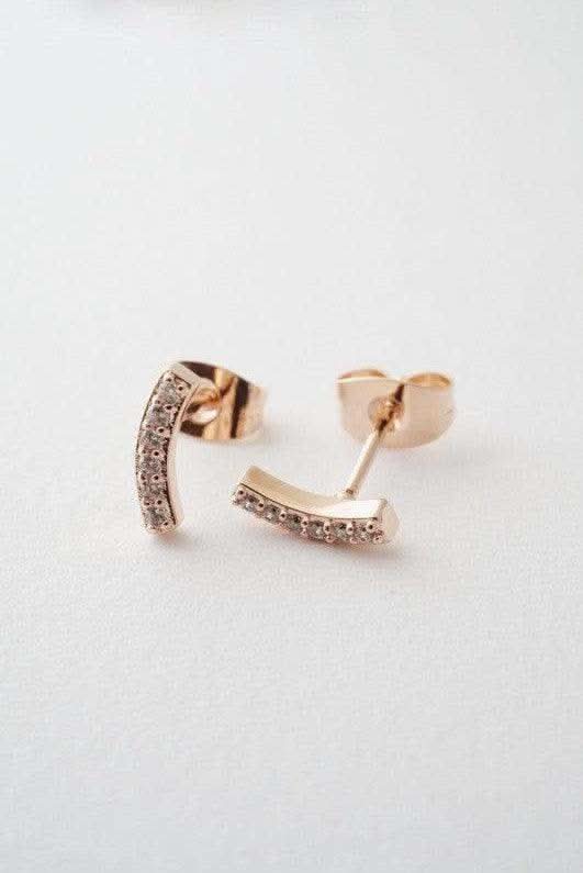 Crystal Arc Earrings - SwagglyLife Home & Fashion