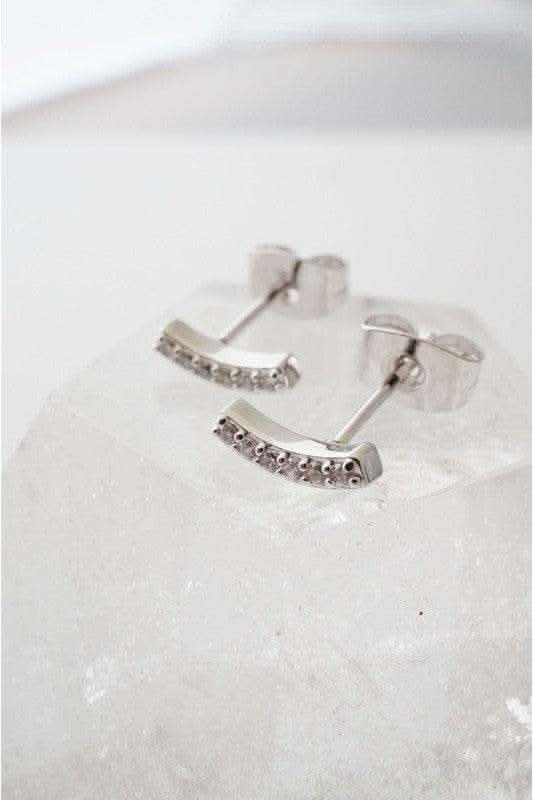 Crystal Arc Earrings - SwagglyLife Home & Fashion