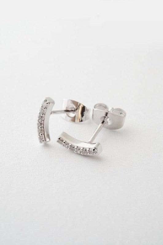 Crystal Arc Earrings - SwagglyLife Home & Fashion