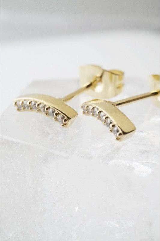 Crystal Arc Earrings - SwagglyLife Home & Fashion