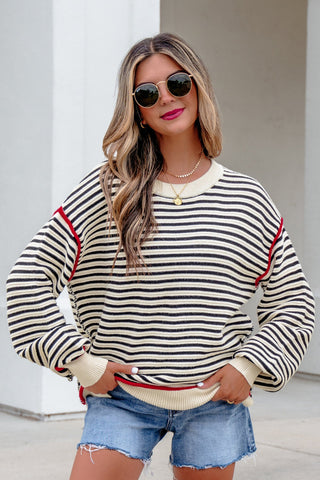 Hazel Drop Shoulder Oversized Sweater