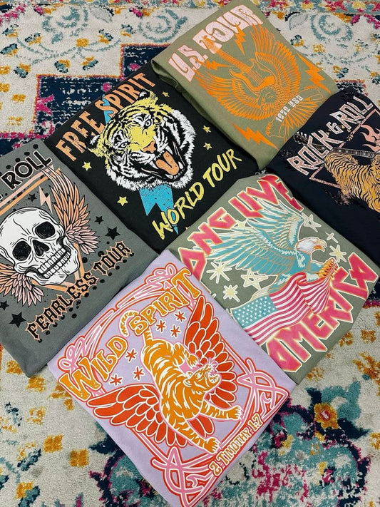 Long Live America Graphic Tee in - Womens photo