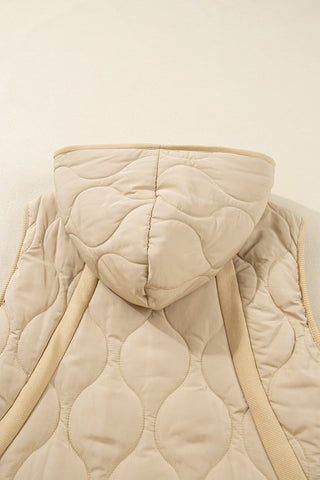 Sofia Padded Casual Winter Jacket in - Vests photo