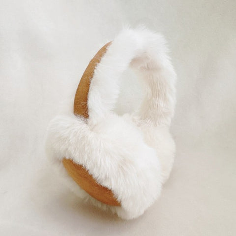 Snow Bunny Foldable Earmuffs in One Size - photo