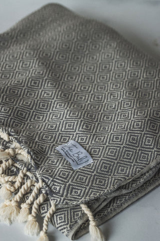 Diamond Turkish Towels – Luxurious Bath or Throw Blanket in - Bath Towels & Washcloths photo