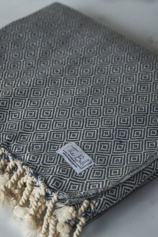 Diamond Turkish Towels – Luxurious Bath or Throw Blanket in - Bath Towels & Washcloths photo