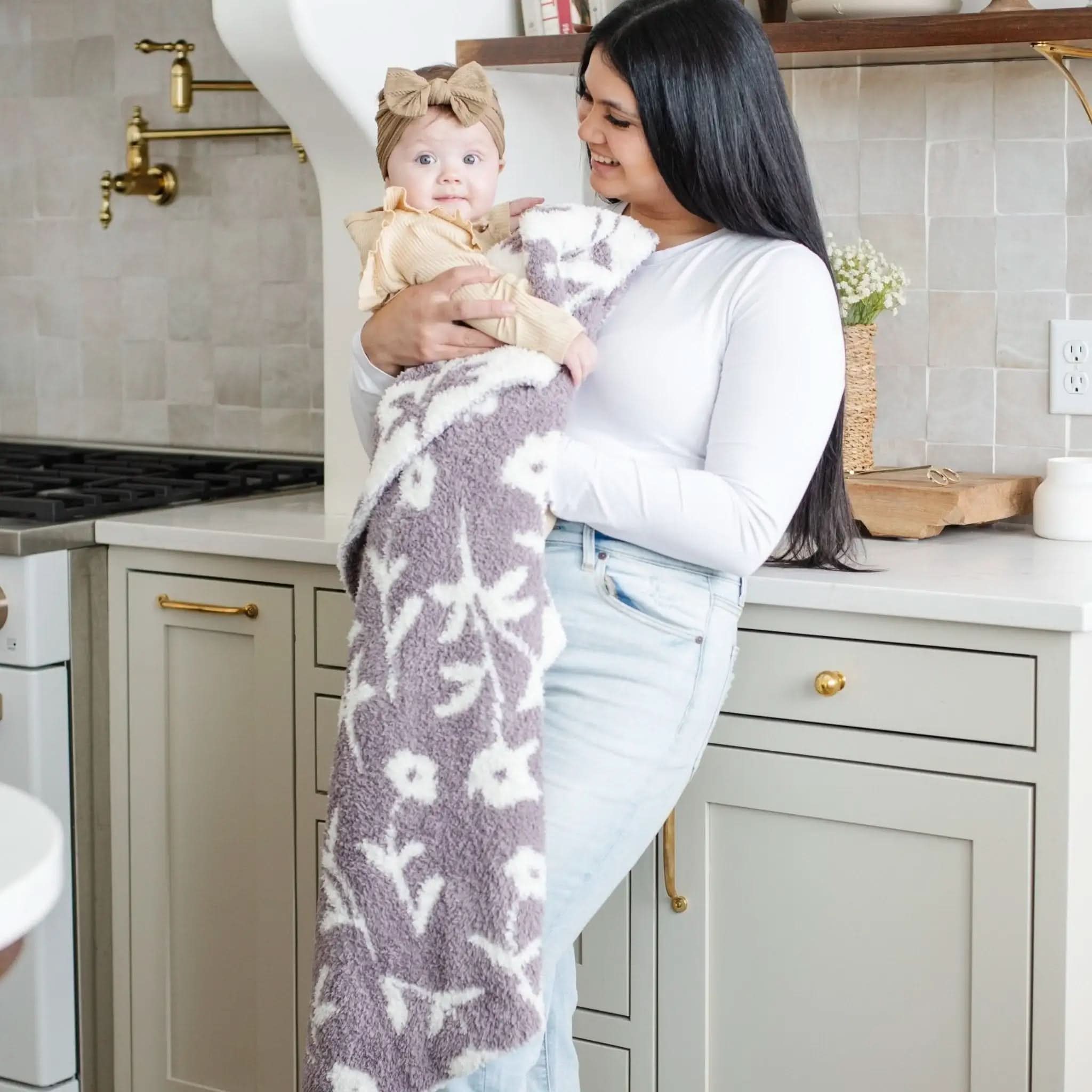 Double-Layer BAMBONI® Receiving Blankets