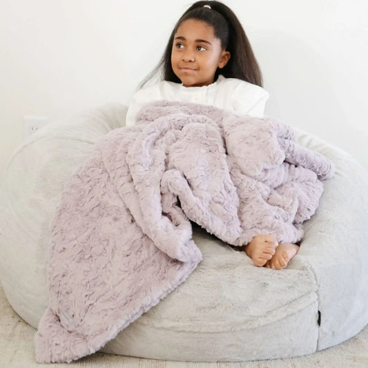 DREAM TODDLER BLANKETS in Lilac - photo