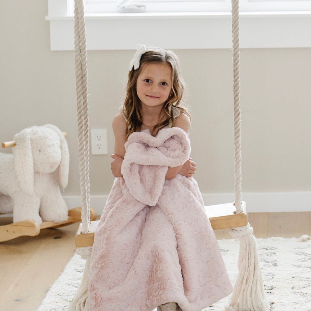 DREAM TODDLER BLANKETS in Blush - photo
