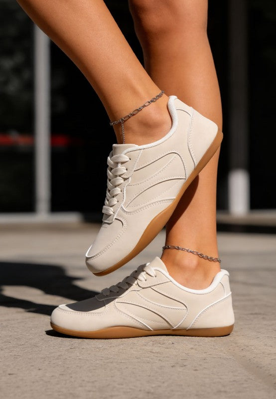 Rag Co. Seola Everyday Soft Cushioned Sneakers in Ivory - photo