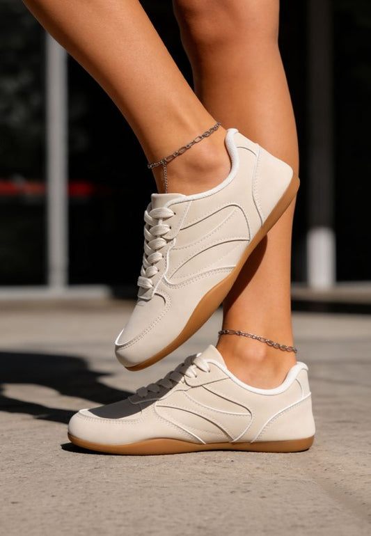 Rag Co. Seola Everyday Soft Cushioned Sneakers in Ivory - photo