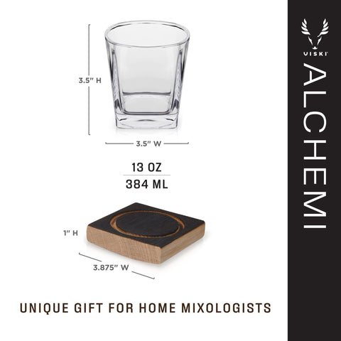 Viski Alchemi Barrel Board Smoking Kit