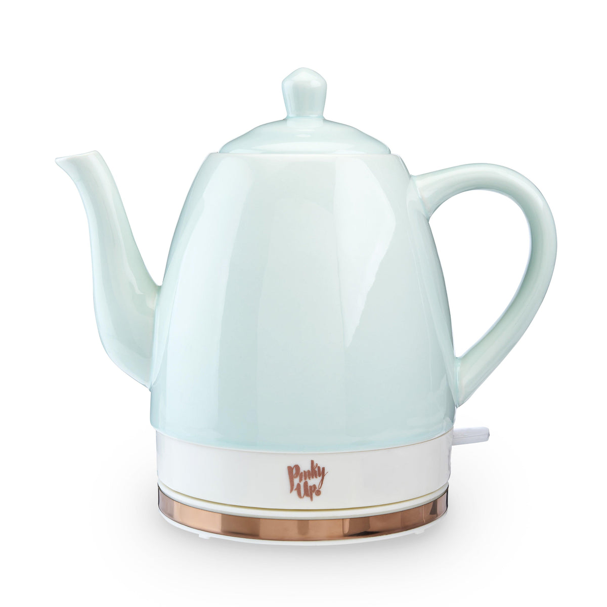 Noelle Ceramic Electric Tea Kettle in Mint