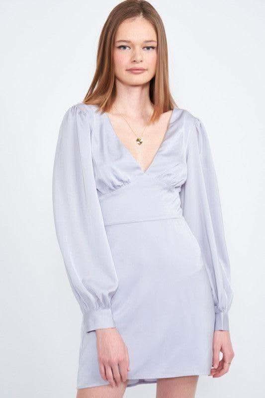 Emory Park Back Strap Tulip Mini Dress, 2 Colors - SwagglyLife Home & Fashion