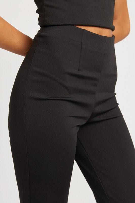EMORY PARK High Waisted Flared Pants - SwagglyLife Home & Fashion