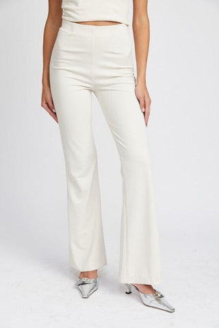 EMORY PARK High Waisted Flared Pants - SwagglyLife Home & Fashion