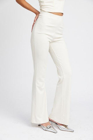EMORY PARK High Waisted Flared Pants - SwagglyLife Home & Fashion