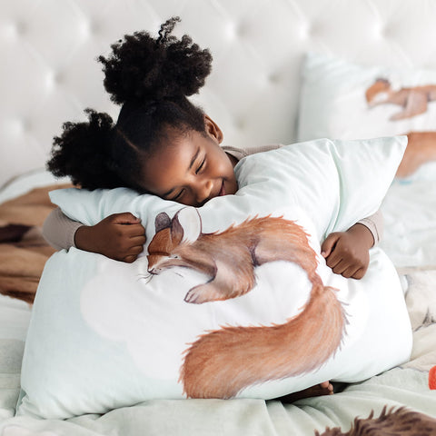 Enchanted Forest Duvet & Pillowcase in - Big Kid Bedding photo