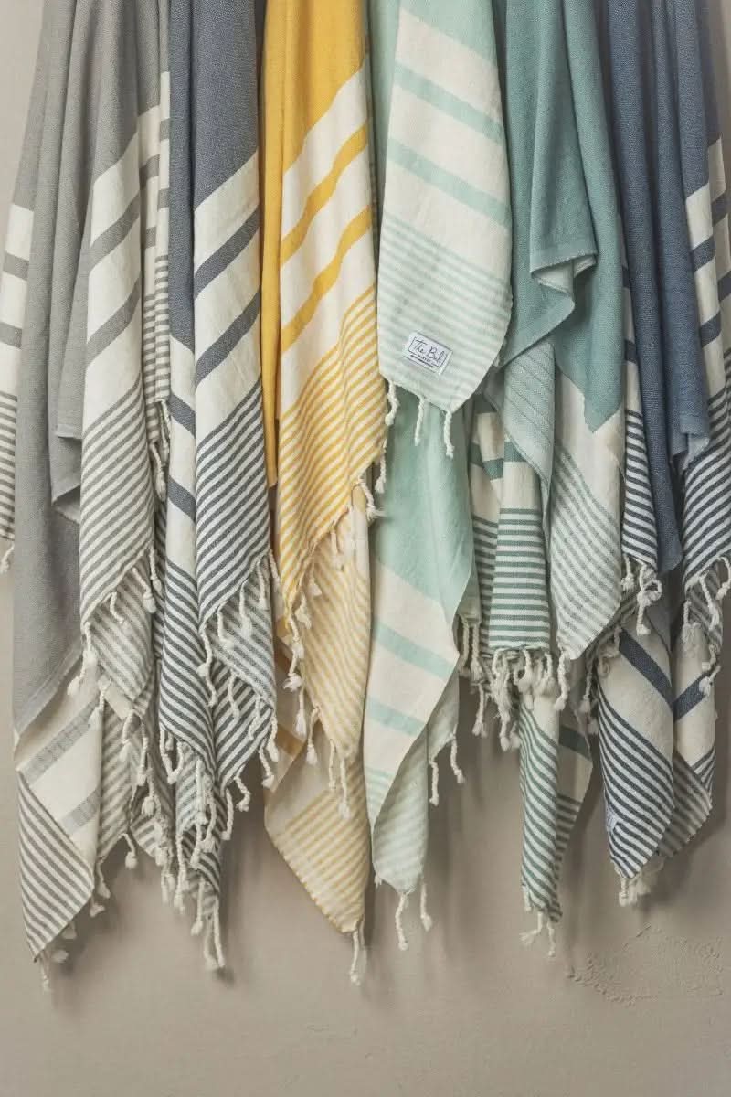 Essential Stripe Turkish Towels – Beautiful, Versatile, and Quick-Drying - SwagglyLife Home & Fashion