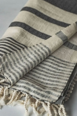 Essential Stripe Turkish Towels – Beautiful, Versatile, and Quick-Drying - SwagglyLife Home & Fashion