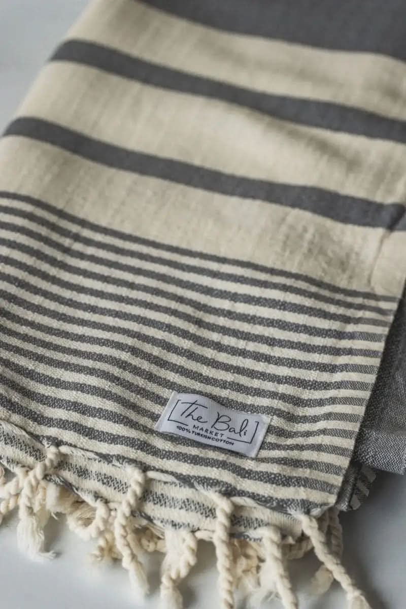 Essential Stripe Turkish Towels – Beautiful, Versatile, and Quick-Drying - SwagglyLife Home & Fashion