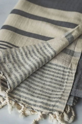 Essential Stripe Turkish Towels – Beautiful, Versatile, and Quick-Drying - SwagglyLife Home & Fashion