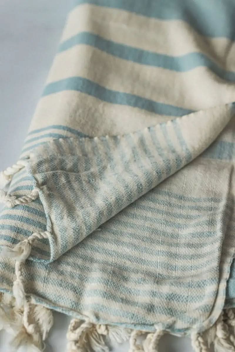 Essential Stripe Turkish Towels – Beautiful, Versatile, and Quick-Drying - SwagglyLife Home & Fashion