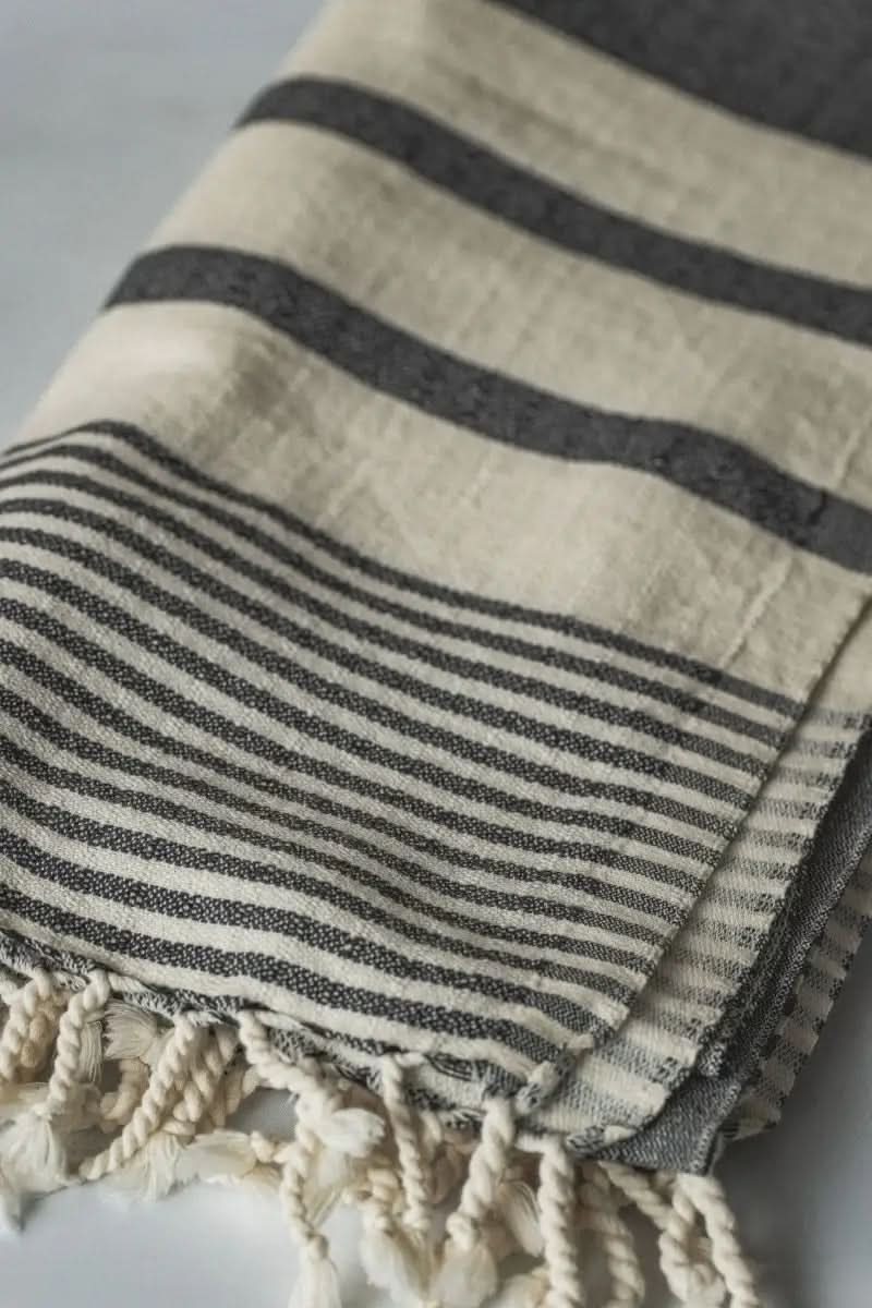 Essential Stripe Turkish Towels – Beautiful, Versatile, and Quick-Drying - SwagglyLife Home & Fashion