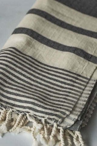 Essential Stripe Turkish Towels – Beautiful, Versatile, and Quick-Drying - SwagglyLife Home & Fashion