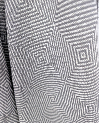 Explorer Towel | Oversized Turkish Cotton Towel with Geometric Design in - Towel photo