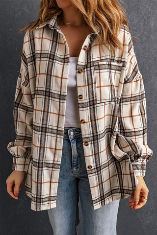Emily Oversized Plaid Pattern Shacket