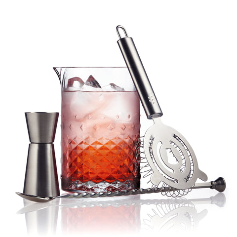 Libbey Classic Cocktail Carats 4 Piece Bar Mixing Set in - Cocktails and Spirits photo