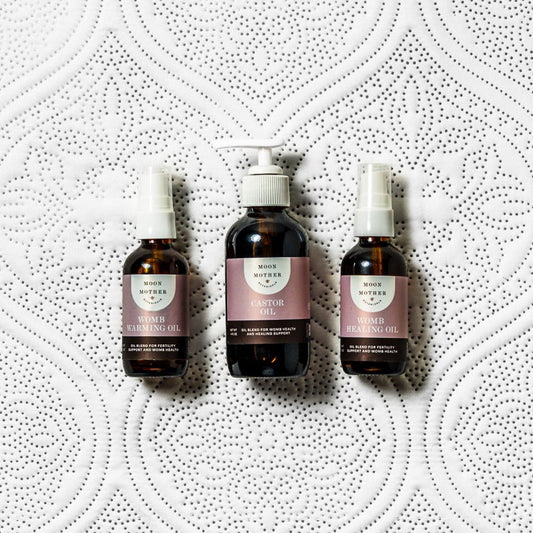 Fertility Womb Massage Oil Blends Bundle in - Womb Oils photo