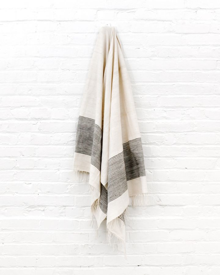 Riviera Cotton Bath Towel in Grey - Bath Towels & Washcloths photo