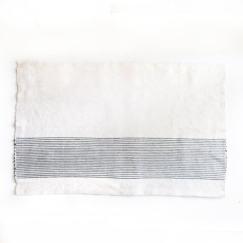 Riviera Cotton Bath Mat in Grey 24 x 36 - Bath Mats & Rugs photo