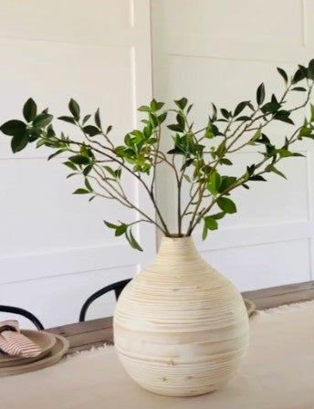 Real Touch Fiscus Microcarpa Stem - Bundle of 4 Stems in - Florals photo