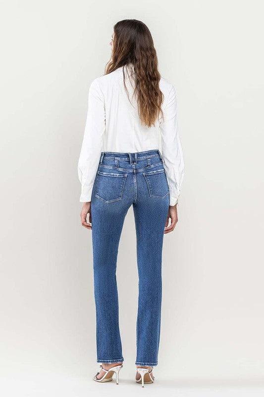 FLYING MONKEY Low Rise Slim Bootcut Jeans - SwagglyLife Home & Fashion