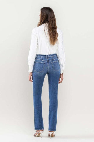 FLYING MONKEY Low Rise Slim Bootcut Jeans - SwagglyLife Home & Fashion
